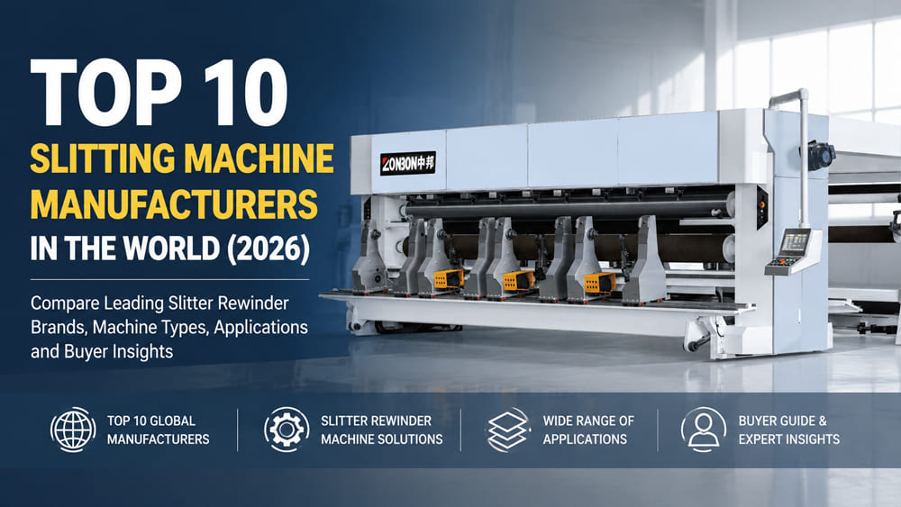 Top 10 Slitting Machine Manufacturers in the World (2026): Brands, Machine Types &amp; Buyer Guide